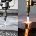 Waterjet Versus Oxy Fuel Cutting Compared